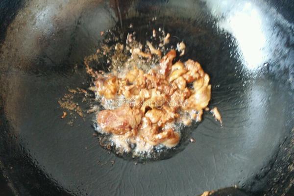 豆角炒肉的做法图解3