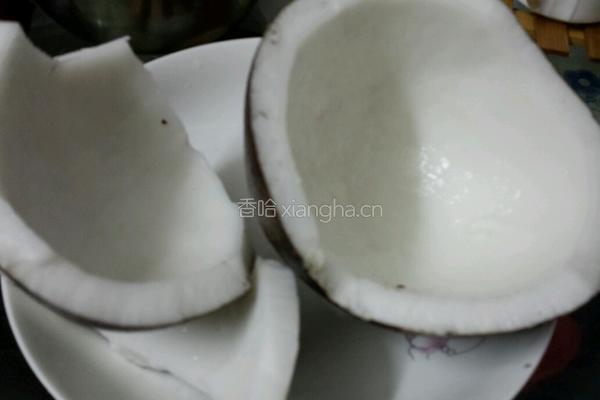 椰子煲鸡的做法图解2