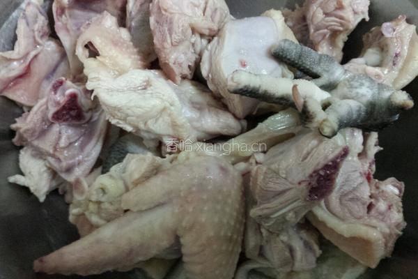 椰子煲鸡的做法图解3