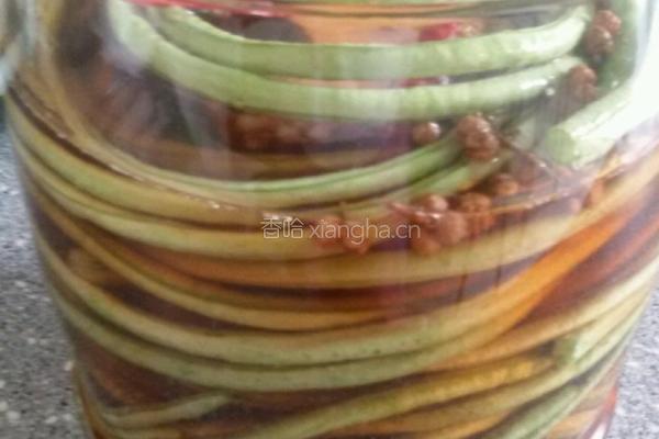 腌制酸豆角的做法图解5