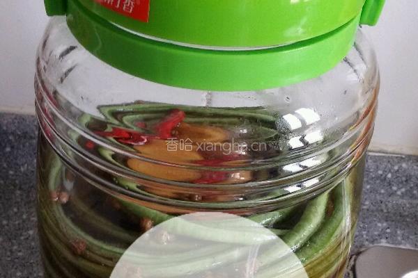 腌制酸豆角的做法图解6