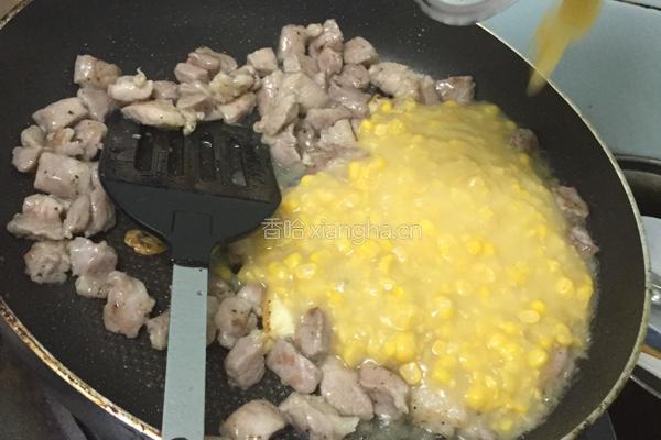 粟米肉粒的做法图解7