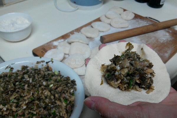干菜猪肉馅儿包子的做法图解6