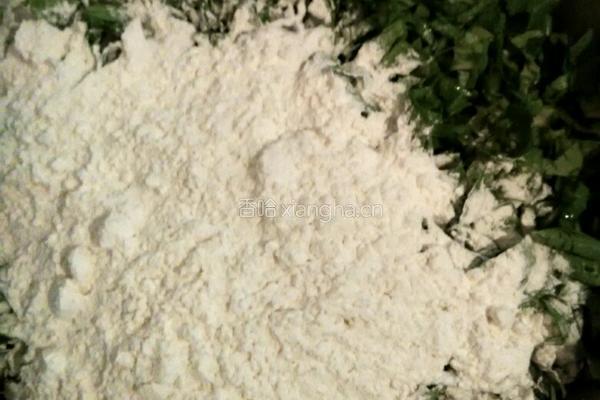 海白菜麦饭的做法图解3