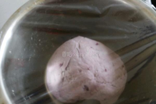 紫薯开口红枣包的做法图解3