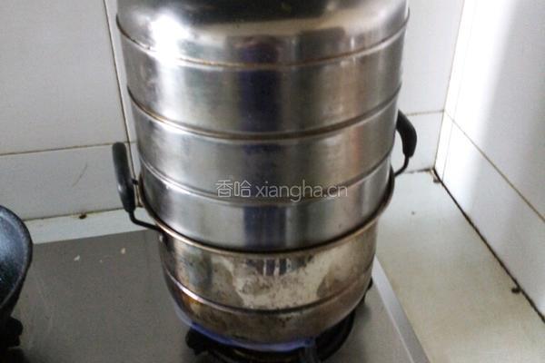 紫薯开口红枣包的做法图解10