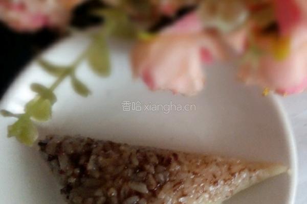 豆沙糯米粽的做法图解14