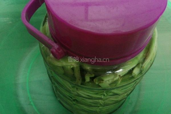自制酸豆角的做法图解7