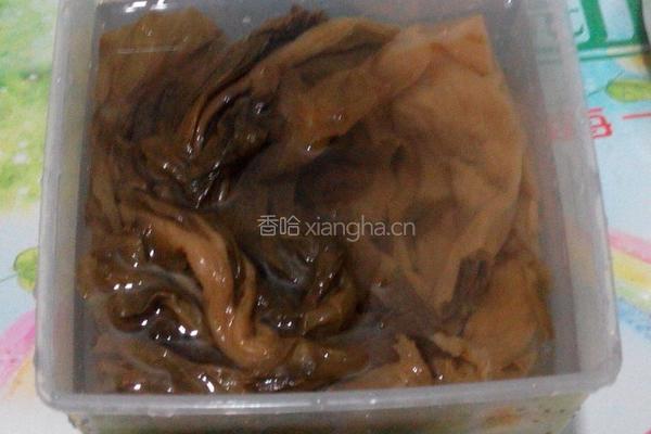 梅菜扣肉的做法图解2