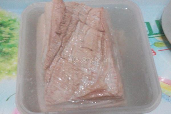 梅菜扣肉的做法图解4