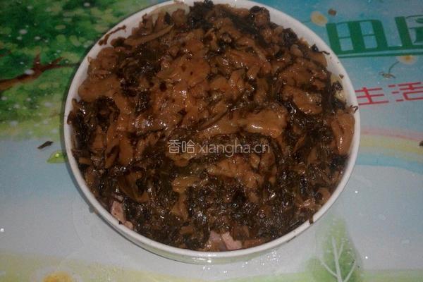 梅菜扣肉的做法图解13