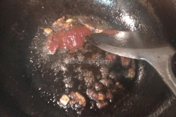 番茄菜花的做法图解6