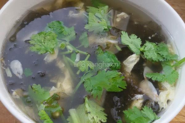 紫菜鸡汤的做法图解5