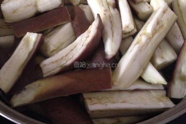 凉拌茄子的做法图解3