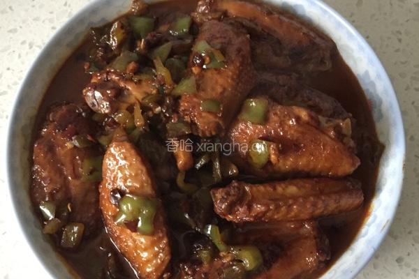 青椒鸡翅的做法图解7