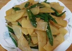 尖椒炒土豆片