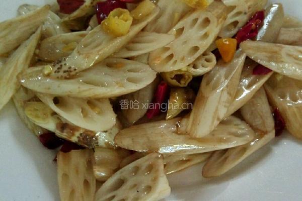 酸辣藕带的做法图解4