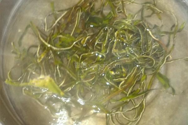香辣海带丝的做法图解1