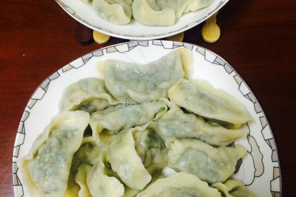 韭菜鸡蛋水饺的做法图解11