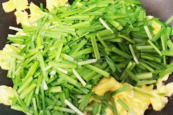 韭菜鸡蛋的做法图解7