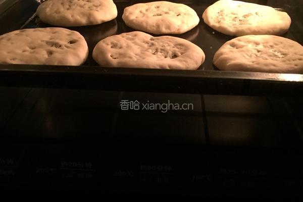 盐菜腊肉烤饼的做法图解4