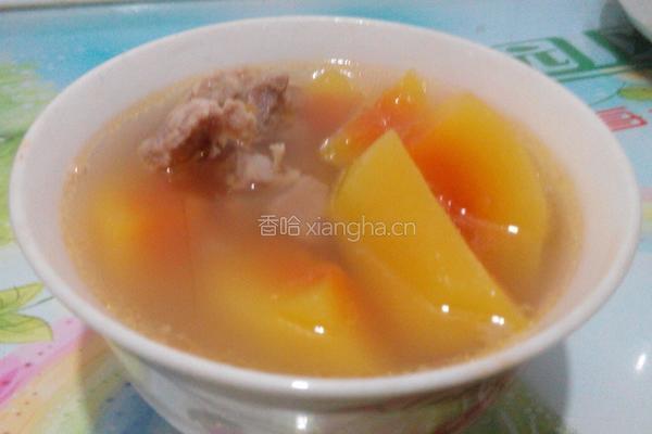 木瓜龙骨汤的做法图解5
