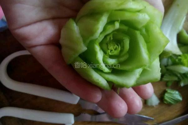 香菇油菜盏的做法图解7
