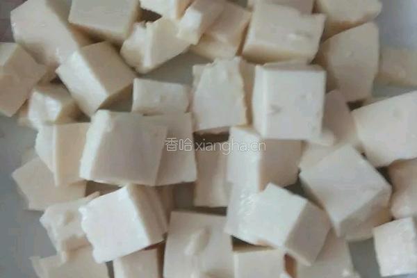 麻婆豆腐的做法图解1
