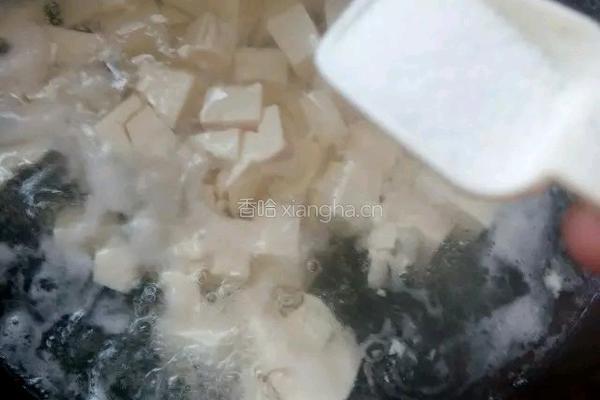 麻婆豆腐的做法图解4