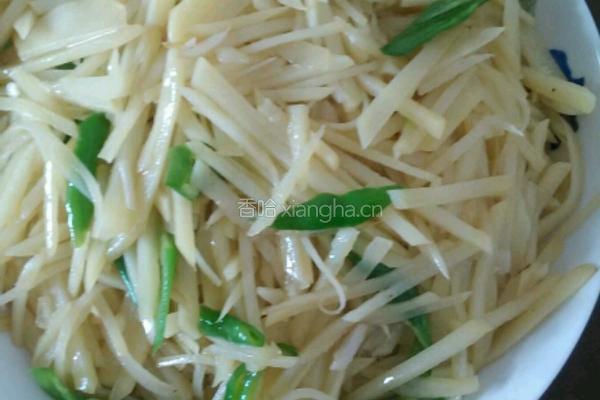 青椒土豆丝