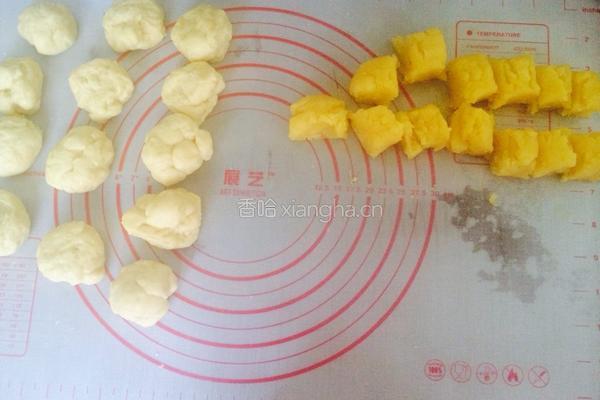 奶黄餐包的做法图解5