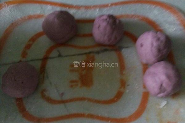 紫薯蔬菜包的做法图解8