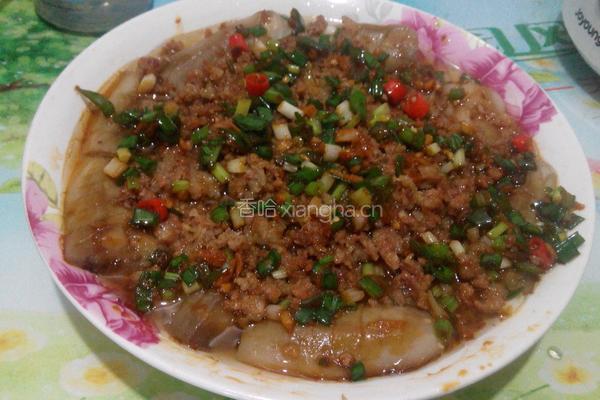 肉沫蒸茄子的做法图解6