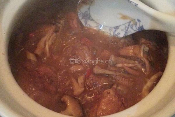 小鸡炖蘑菇的做法图解31
