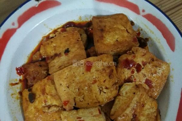 酱烧豆腐的做法图解4
