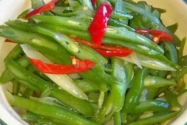 清炒豆角丝的做法图解8