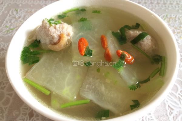 冬瓜丸子汤的做法图解11