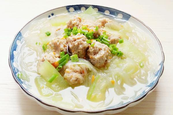 冬瓜丸子汤的做法图解12