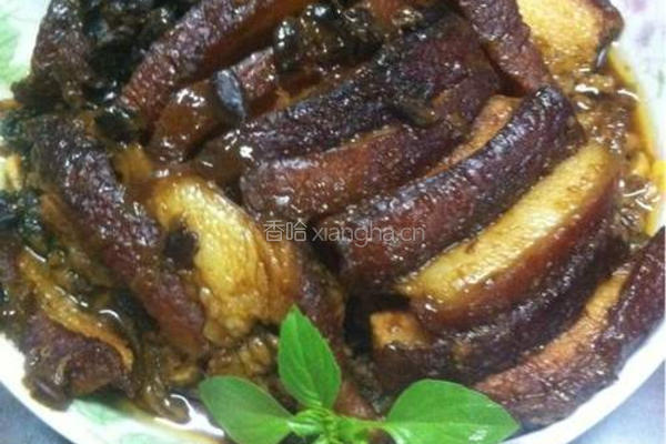 梅菜扣肉的做法图解10
