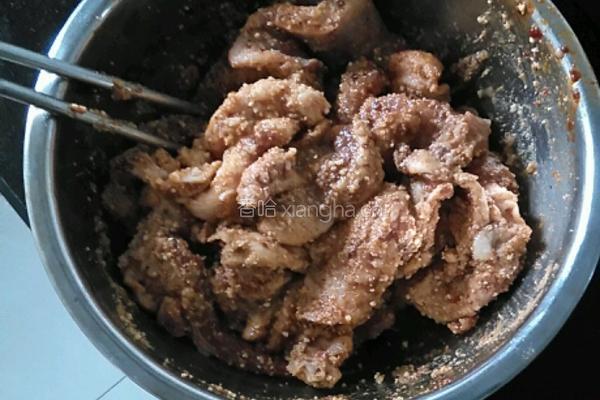 武汉粉蒸肉的做法图解2
