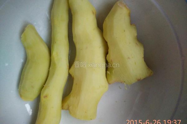 姜汁红糖的做法图解2