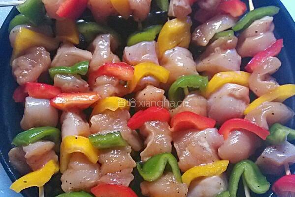 鸡肉串烧的做法图解5