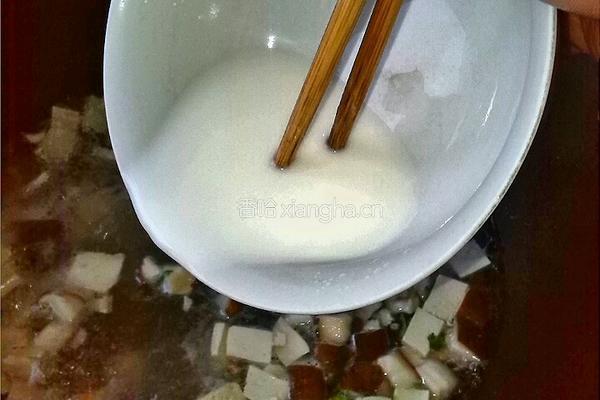 三鲜豆腐羹的做法图解6