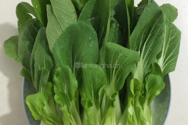 清炒小青菜的做法图解1