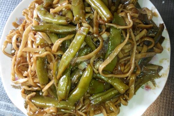 老北京素焖扁豆面(二人量)