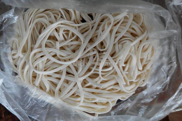 老北京素焖扁豆面（二人量）的做法图解3