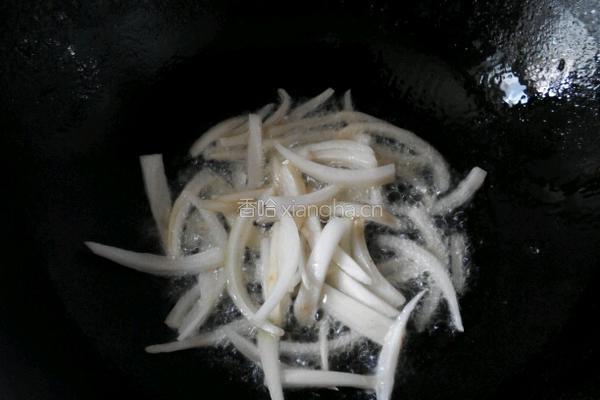 老北京素焖扁豆面(二人量)的做法图解5