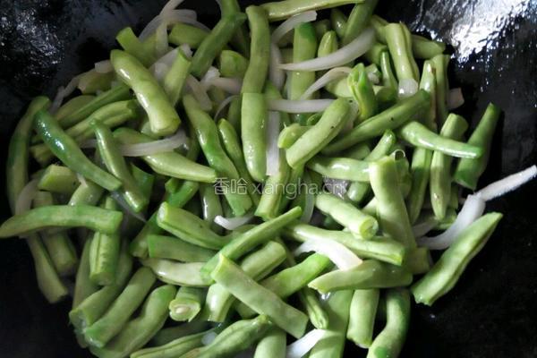 老北京素焖扁豆面（二人量）的做法图解6