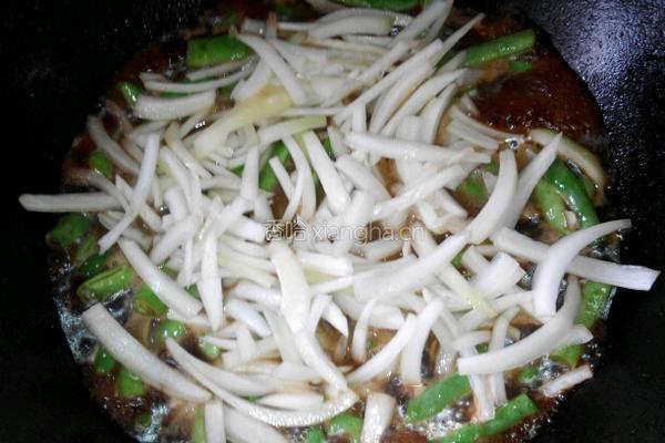 老北京素焖扁豆面(二人量)的做法图解7