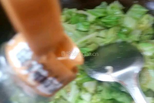 糖醋卷心菜的做法图解6